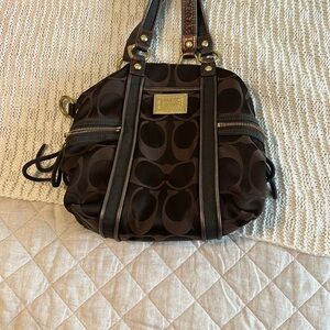 Elegant Brown Designer Handbag